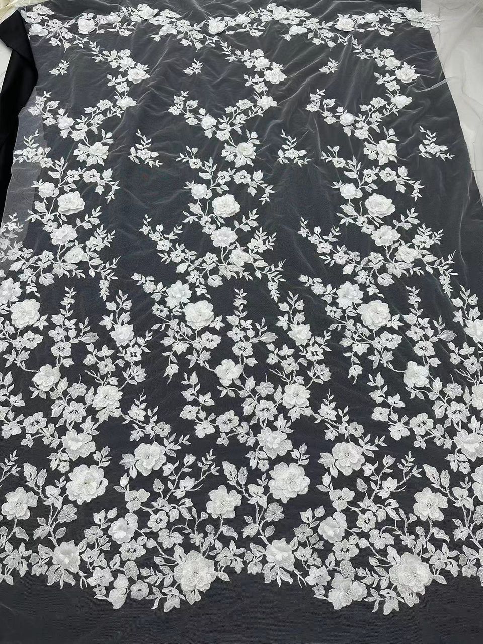 Zari Beaded Fabric