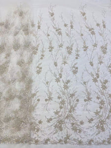 Synbel Beaded Lace Fabric