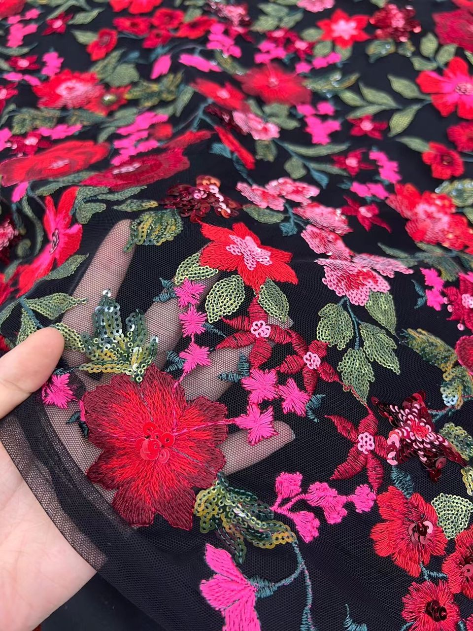 Vitalia Sequin Fabric