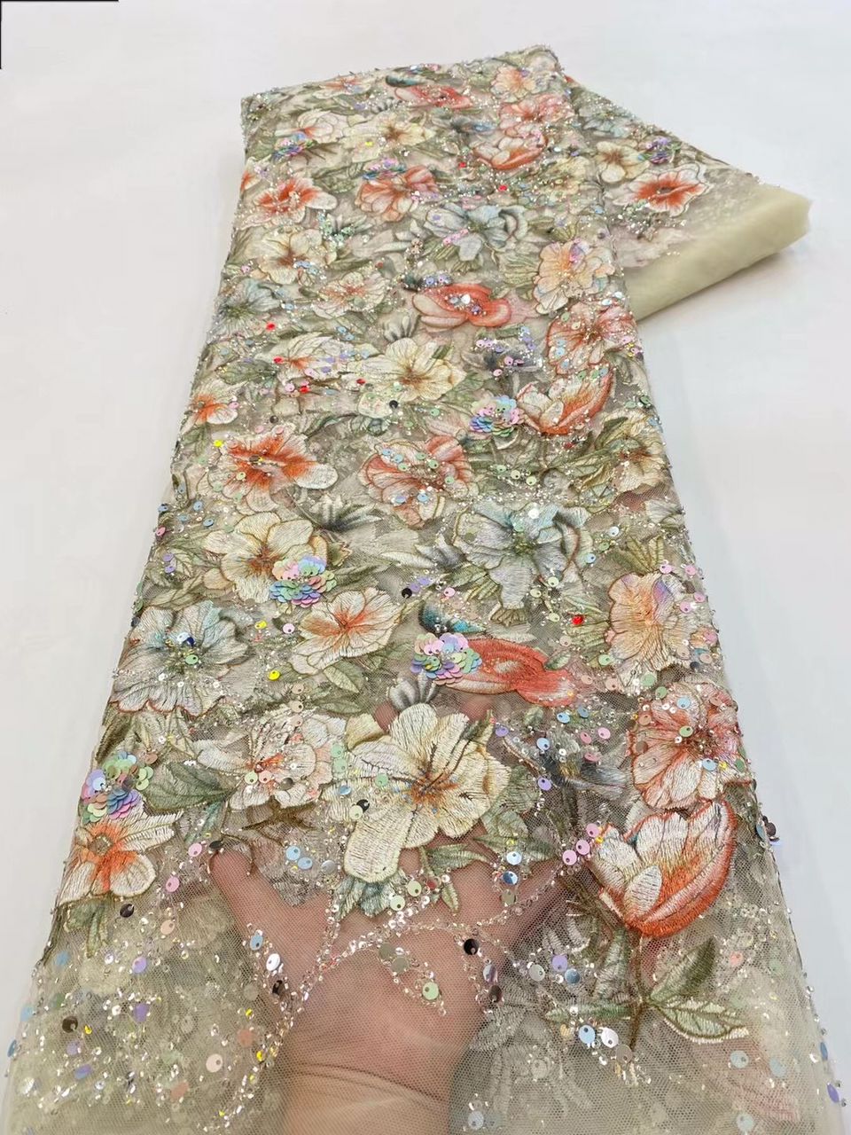 Merton Sequin Fabric