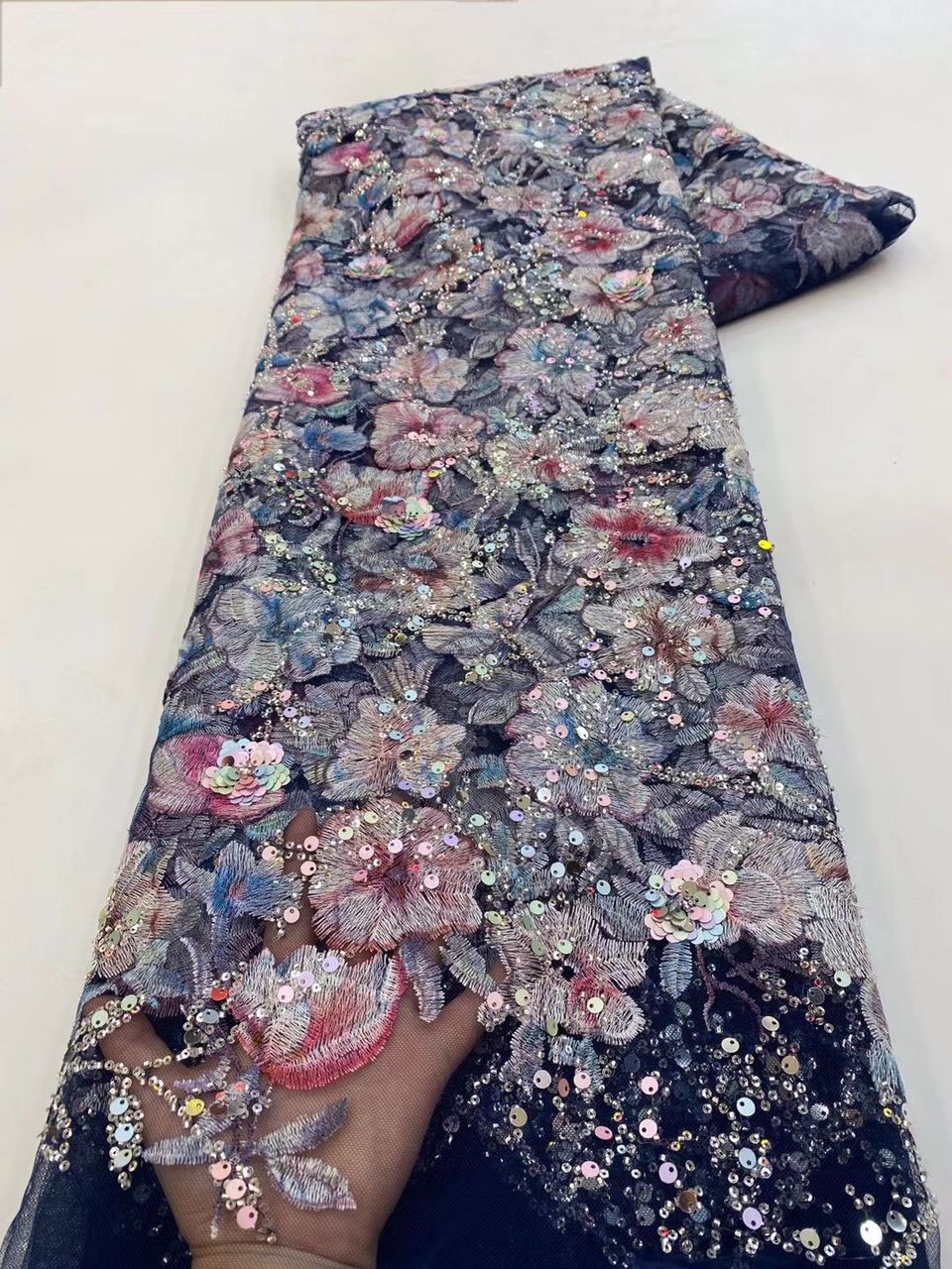Merton Sequin Fabric