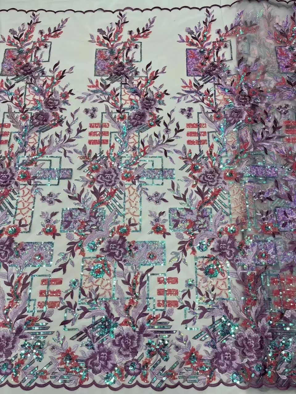 Memphis Sequin  fabric