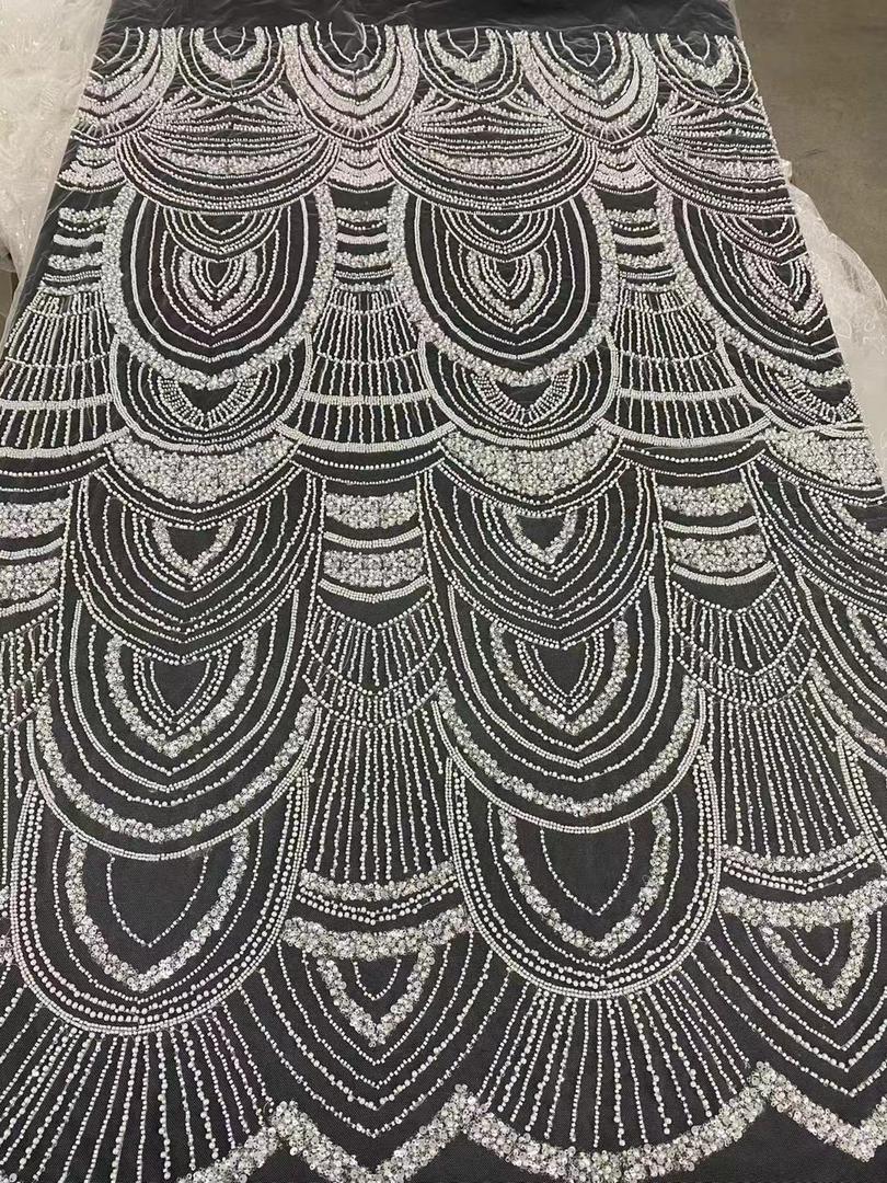 Everglade Beaded Fabric