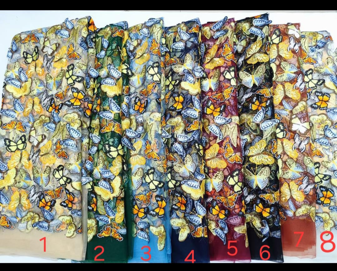 Flutter Lace Fabric