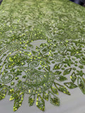 Moona Beaded Fabric