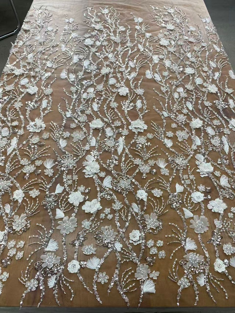 Celina Beaded Fabric