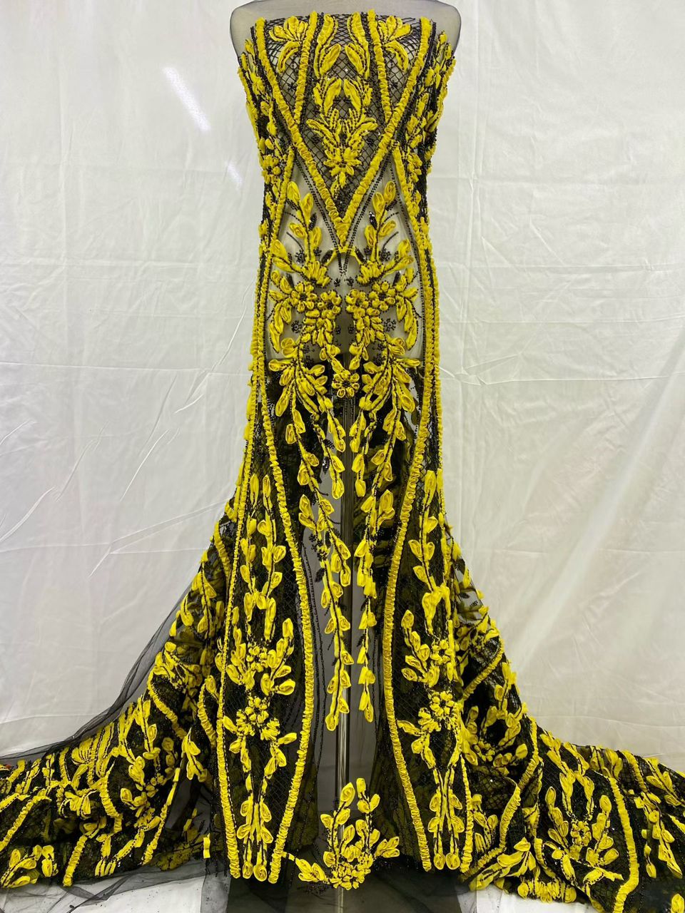 Bumble Beaded Fabric