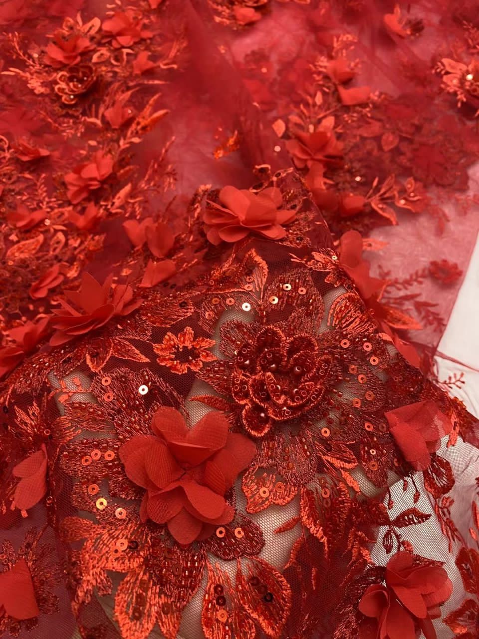 Artemis lace fabric
