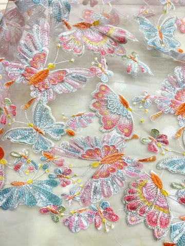 Flutter Lace Fabric