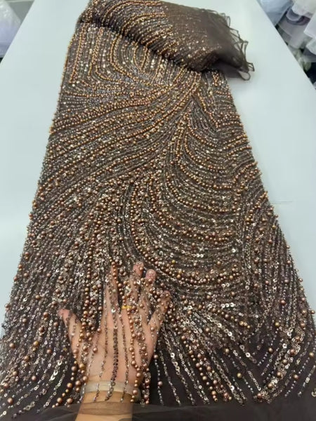 Kairi Beaded Fabric