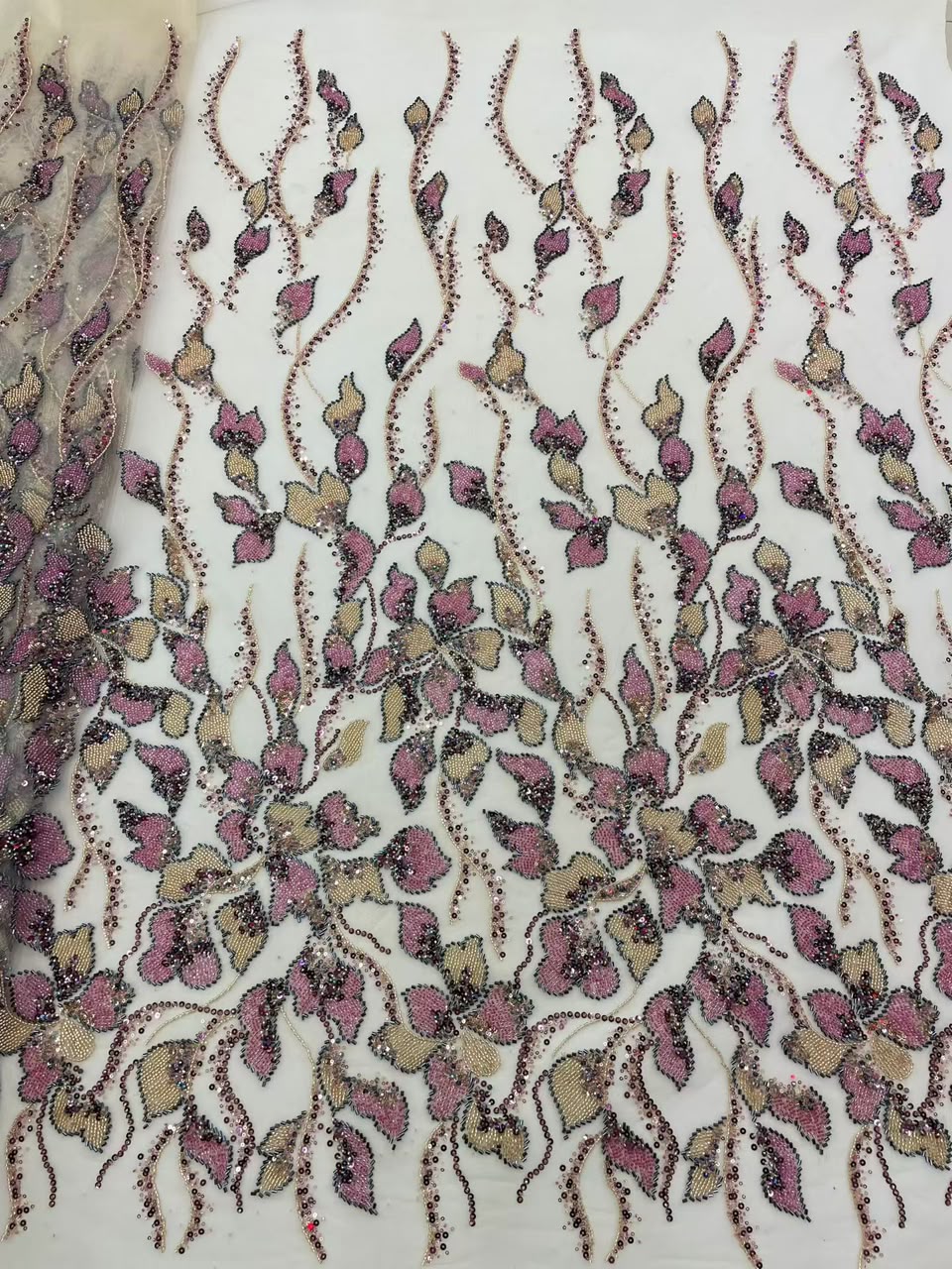 Sterra Beaded  Fabric