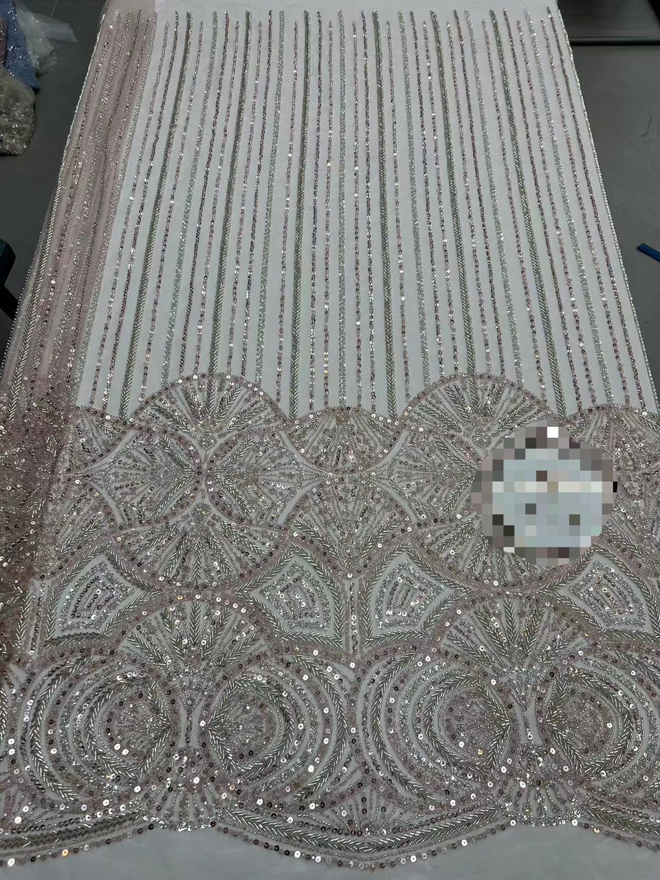Dais Beaded Fabric