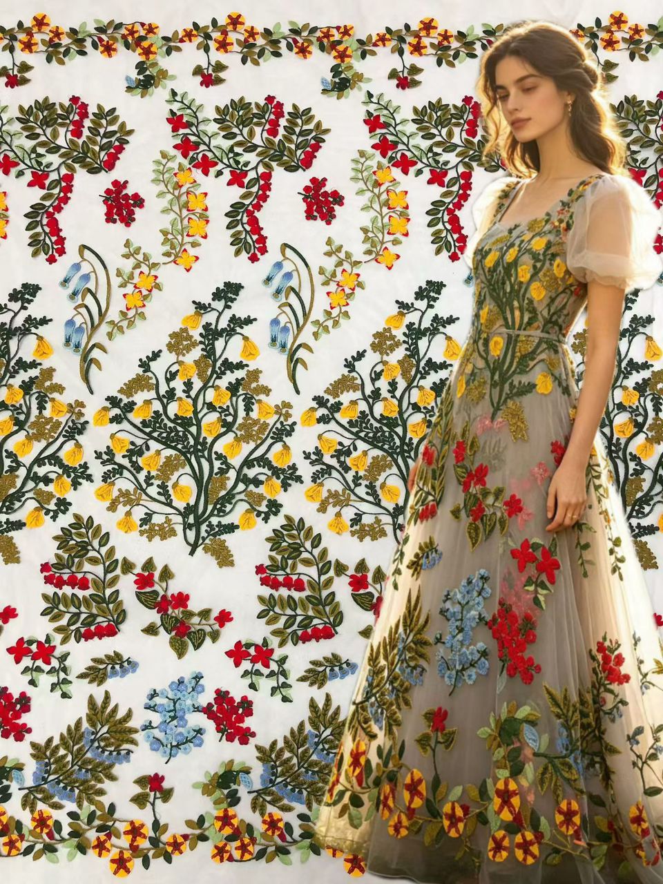 Bellis Lace  Fabric