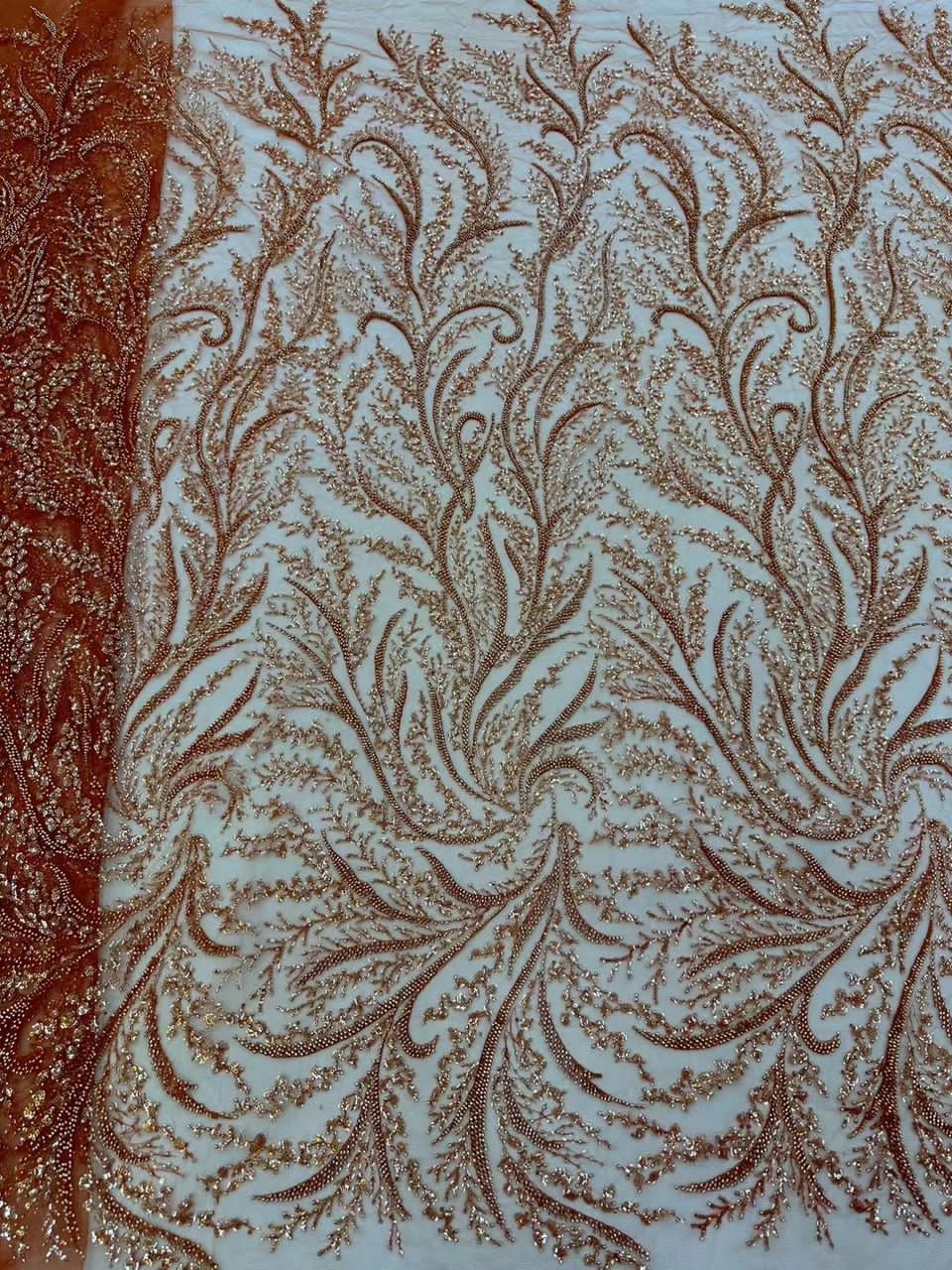 Seraph Beaded Lace Fabric