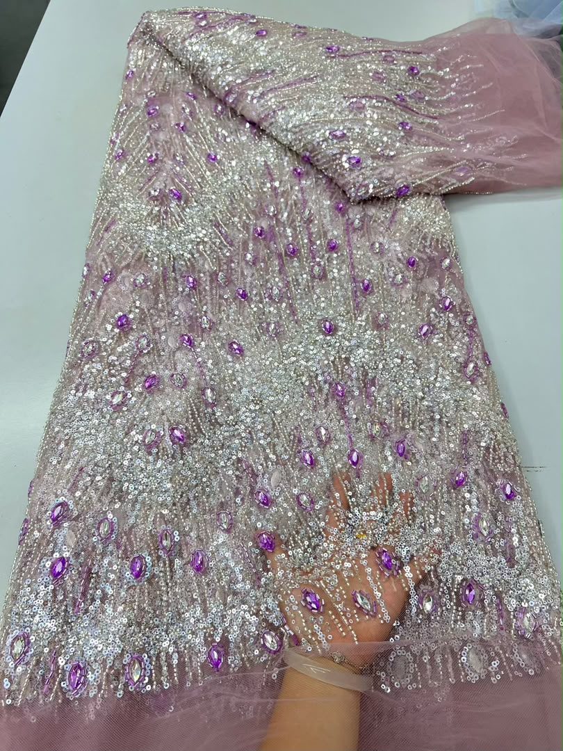 Natty Sequin Fabric