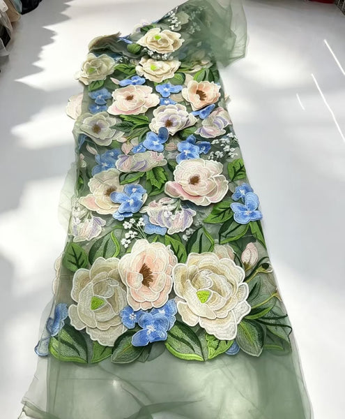 Sunflora Lace Fabric