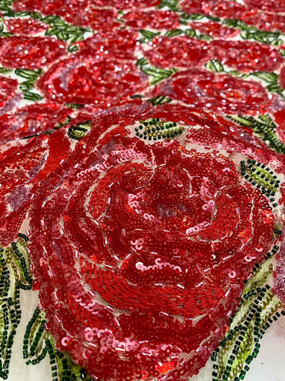 Rosa Sequin/Beaded Fabric