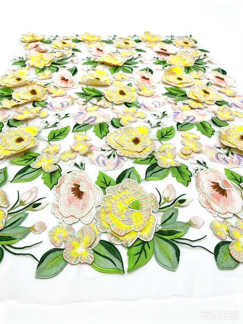 Sunflora Lace Fabric