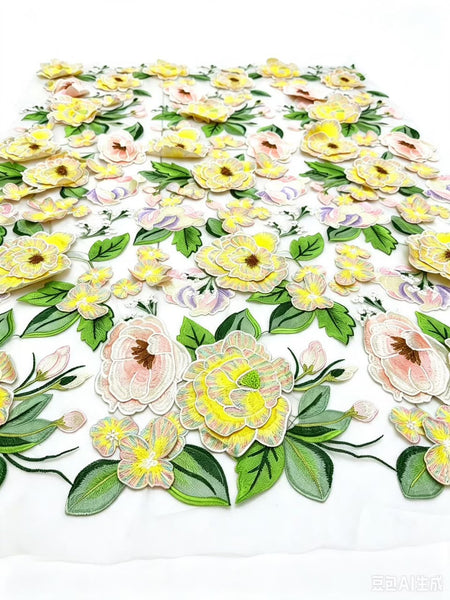 Sunflora Lace Fabric