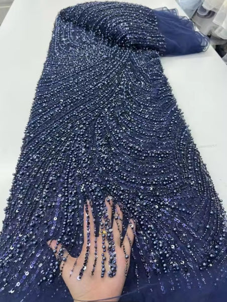 Kairi Beaded Fabric
