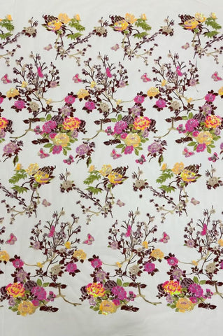 Amber Sequin  Fabric