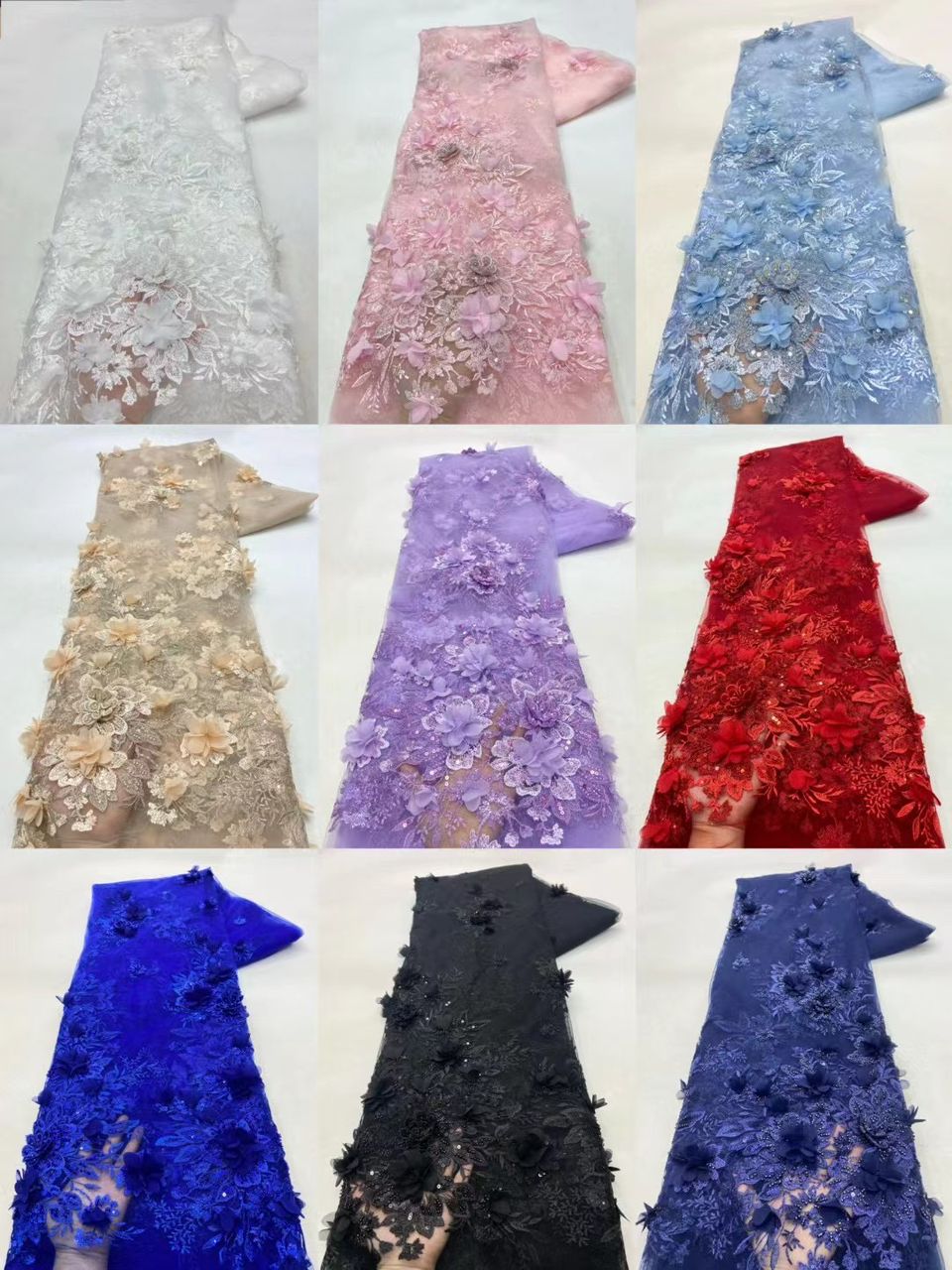 Artemis lace fabric