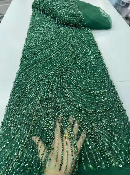 Kairi Beaded Fabric