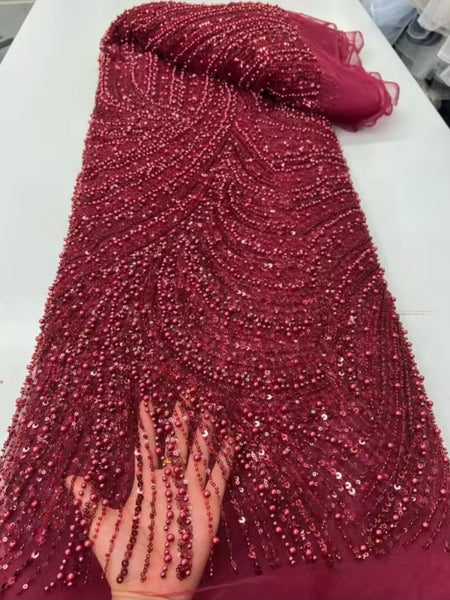 Kairi Beaded Fabric