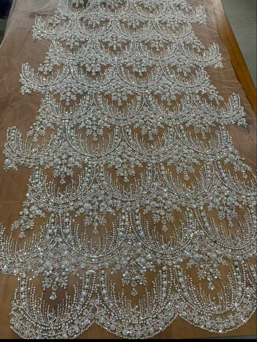Cascada Beaded Fabric