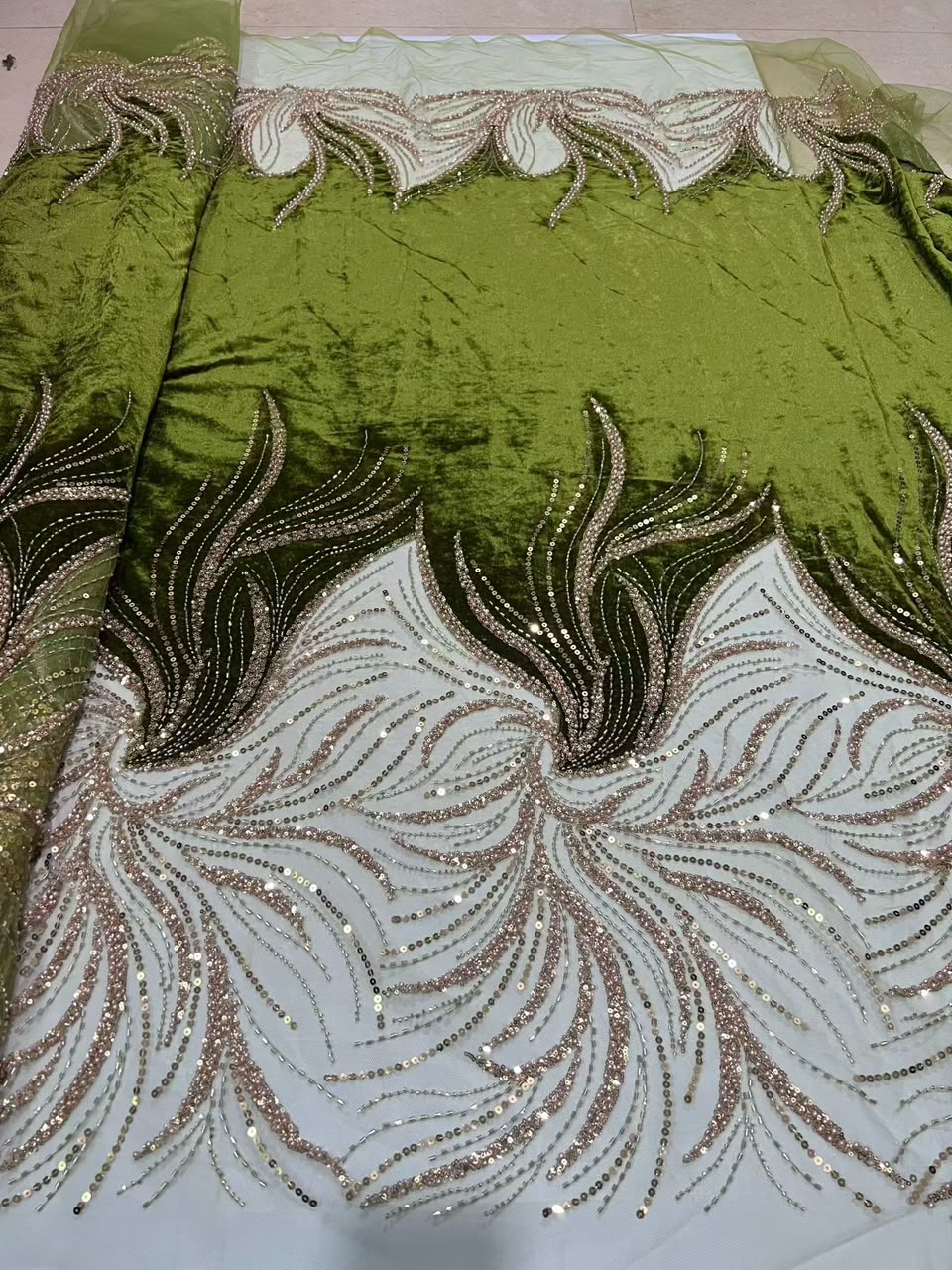 Stara Sequin Fabric