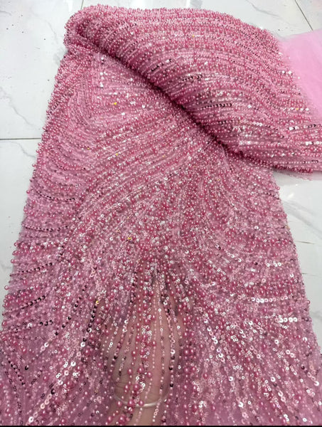 Kairi Beaded Fabric