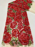 Rosa Sequin/Beaded Fabric
