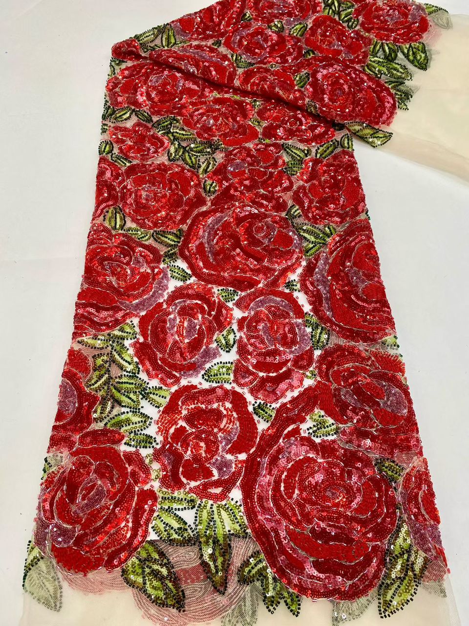 Rosa Sequin/Beaded Fabric