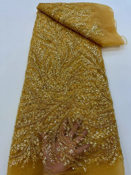 Seraph Beaded Lace Fabric