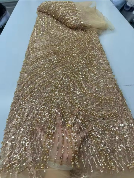 Kairi Beaded Fabric