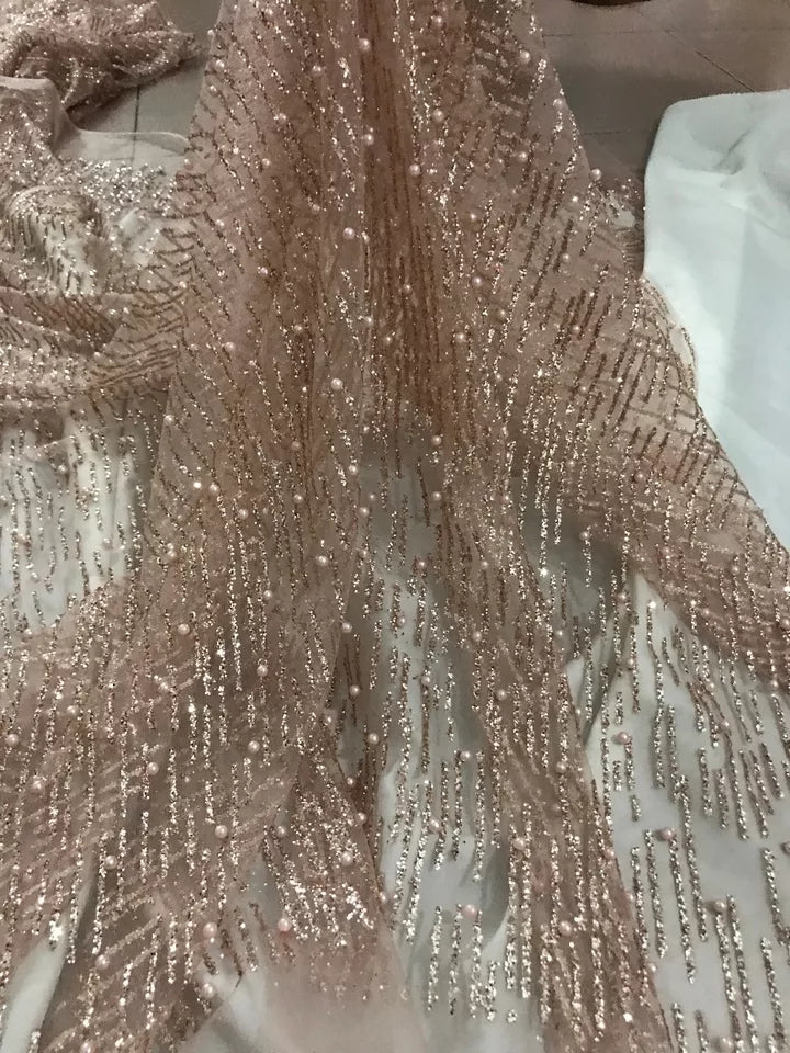 Lynx Glitter Fabric