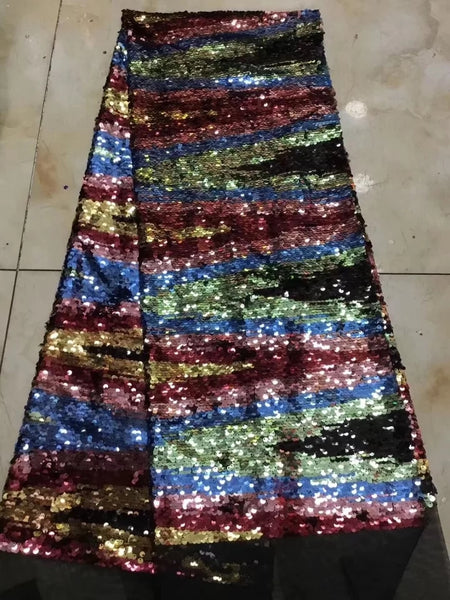 Java Sequin Fabric (Forest)