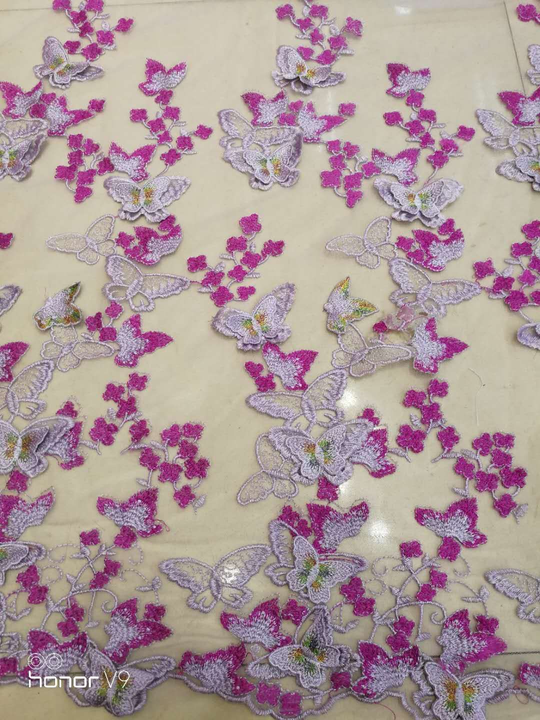 Jora Butterfly lace  fabric