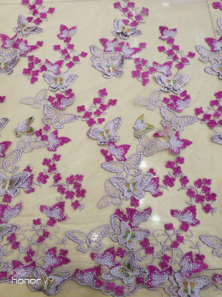 Jora Butterfly lace  fabric