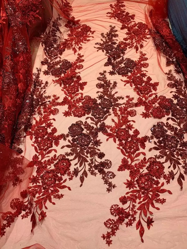 Lovena Lace Fabric (BLD)