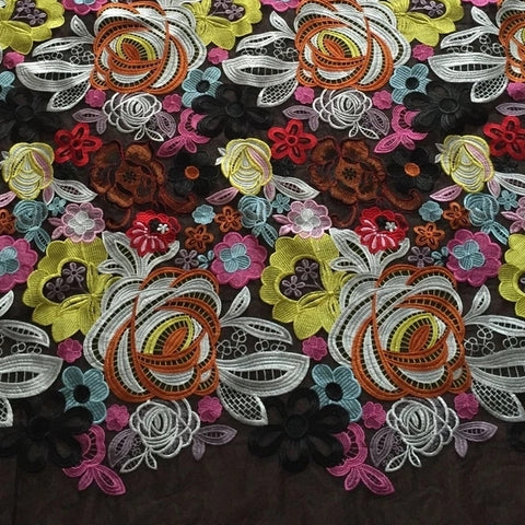 Paradise Flower Lace Fabric
