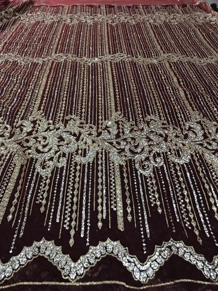 Melanie Glitter Fabric