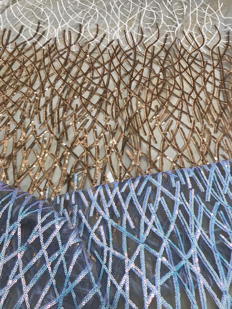 Xeno Sequin fabric
