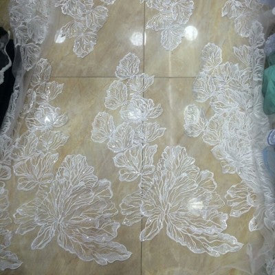 Art Nouveau Lace Fabric