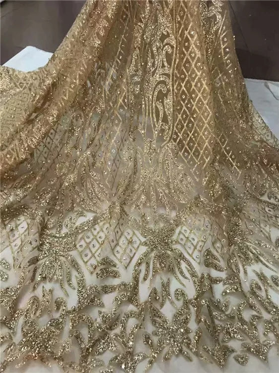 Liz Glitter Fabric