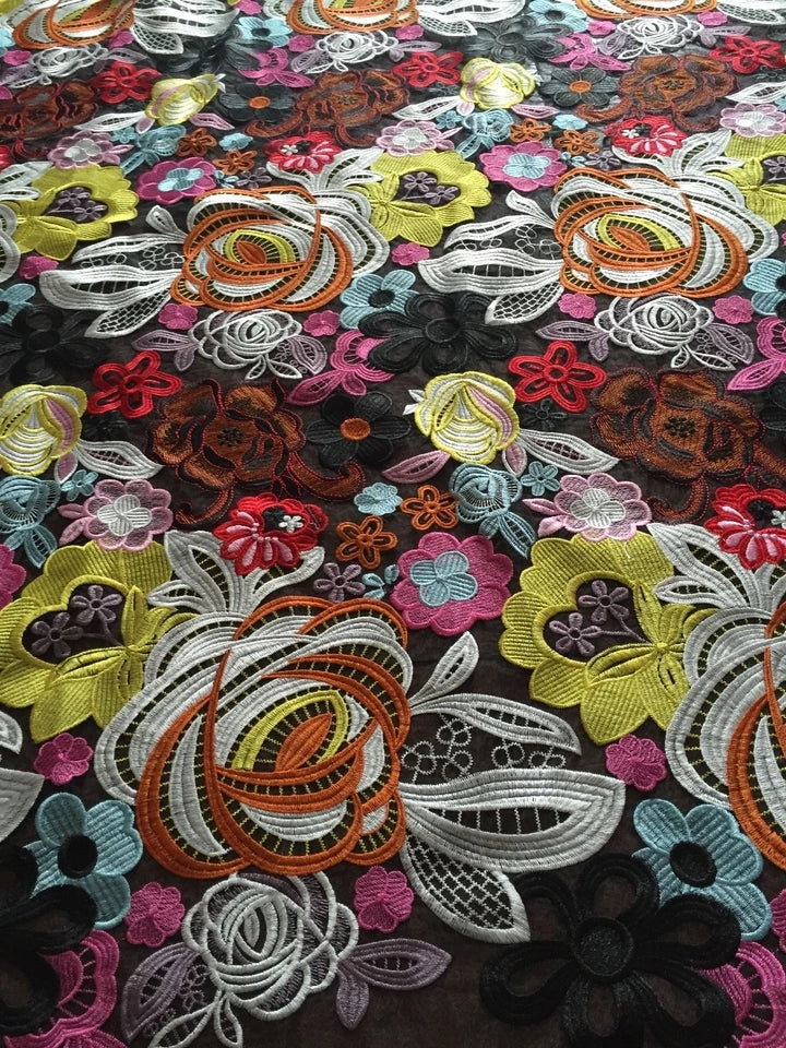 Paradise Flower Lace Fabric