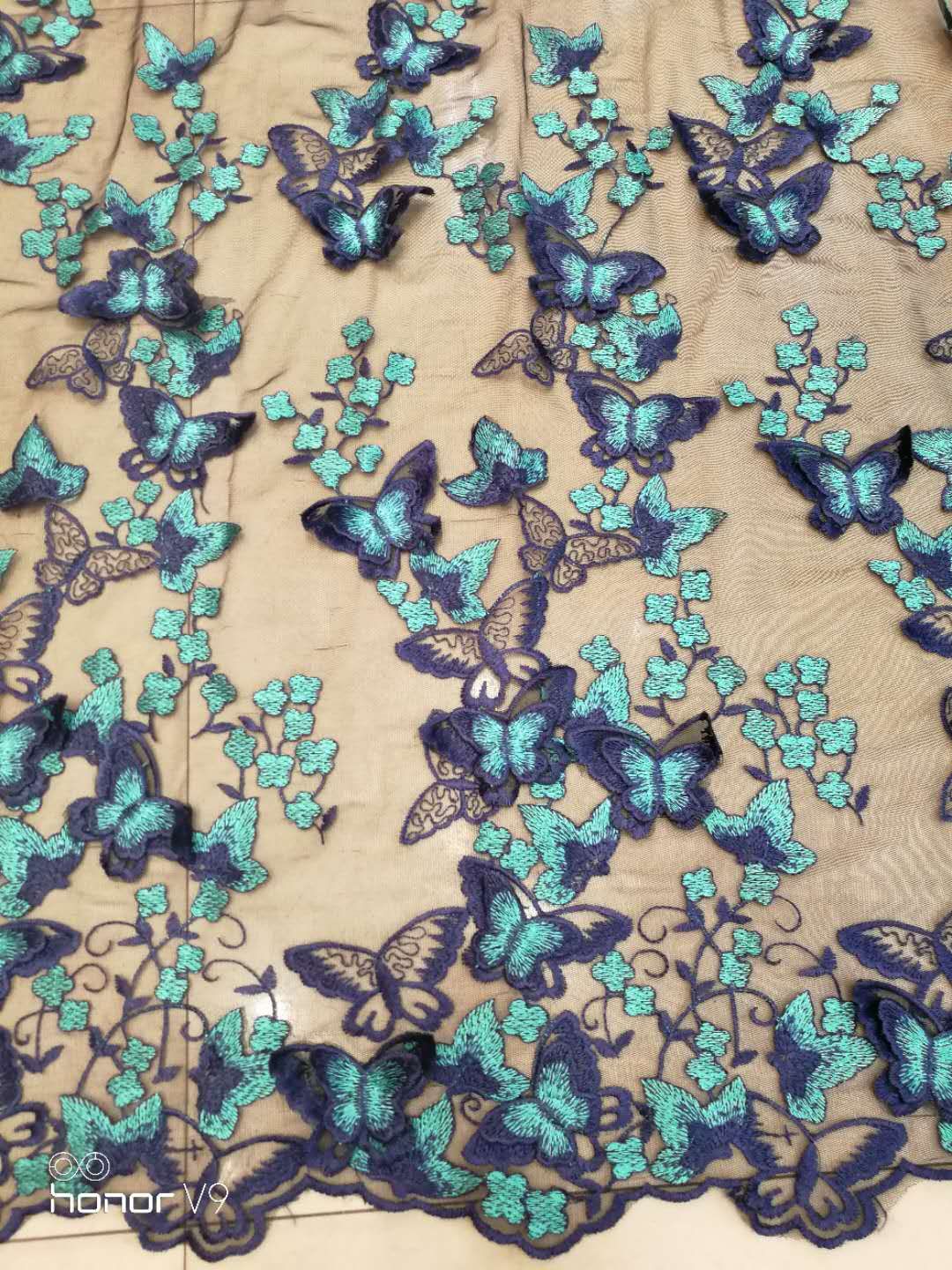 Jora Butterfly lace  fabric