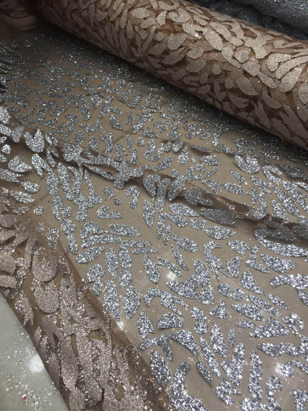 Corono Glitter Fabric