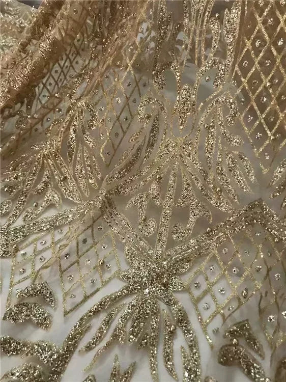 Liz Glitter Fabric