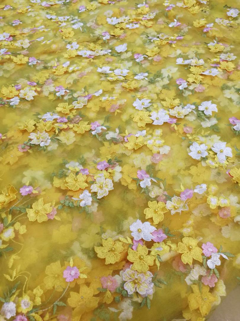 Daffodil Lace Fabric